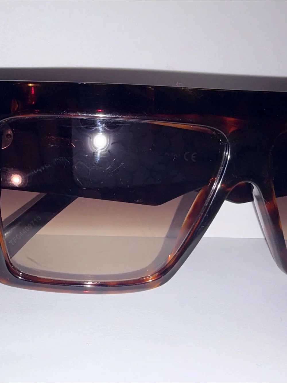 Celine Men Sunglasses Havana Brown Gradient Square
